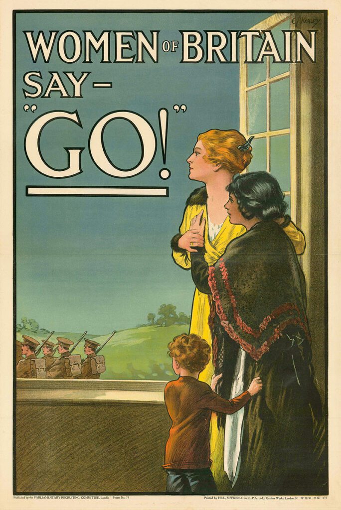 WWI Propaganda poster.