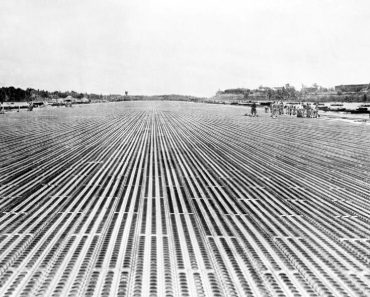RAF Changi planked surface.