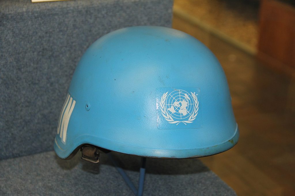UN M92 helmet.